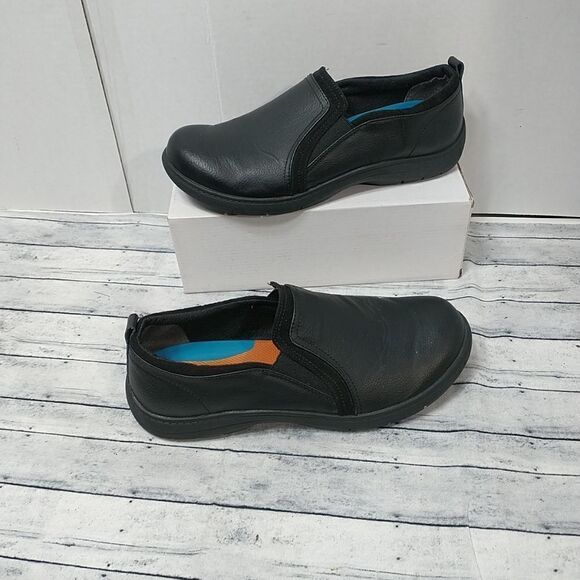 DR. SCHOLLS WORK WOMENS SHOE US 11W BLACK  JUST START - Picture 3 of 9